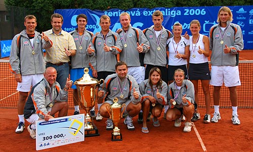 TK NERID - vtz tenisov extraligy 2006