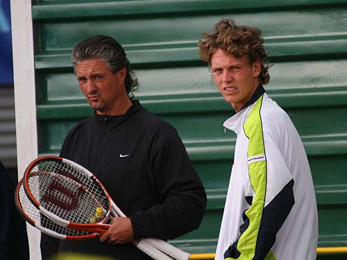 Navrtil, Berdych